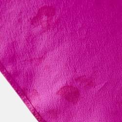 Solace London Pink Satin Storm Maxi Dress L