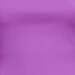 Pre Owned Solace London Purple Crepe & Organza Karla Maxi Dress S