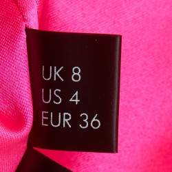 Pre Owned Solace London Fuchsia Pink Gabardine Lea Mini Dress S