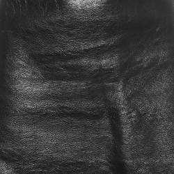 Pre Owned Sonia Rykiel Black Leather Buttoned Mini Skirt M