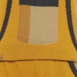 مملوكة مسبقًا جمبسوت سونيا ريكل تريكو أصفر بدون أكمام مقاس متوسط