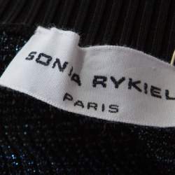 Sonia Rykiel Multicolor Metallic Striped Maxi Skirt S