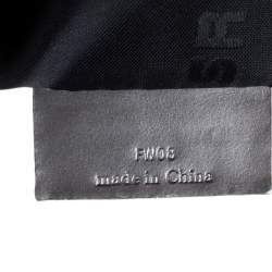 Sonia Rykiel Grey/Black Textured Fabric Hobo