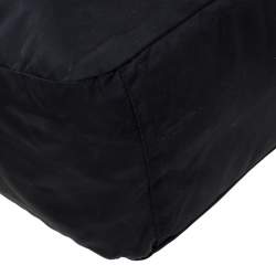 Sonia Rykiel Black Nylon Drawstring Shoulder Bag