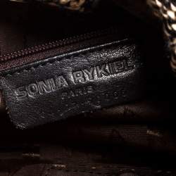 Pre Owned Sonia Rykiel Beige Tweed Hobo