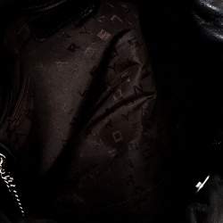 Pre Owned  Sonia Rykiel Black Leather Studded Shoulder Bag