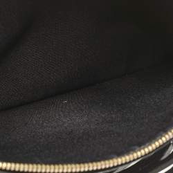 Pre Owned Sophia Webster Black Leather Flossy Butterfly Wristlet Clutch