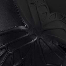 Pre Owned Sophia Webster Black Leather Butterfly Wristlet Pouch