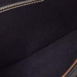 Pre Owned Sophia Webster Black Leather Butterfly Wristlet Pouch