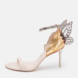 Sophia Webster Multicolor Leather Chiara Butterfly Sandals Size 40