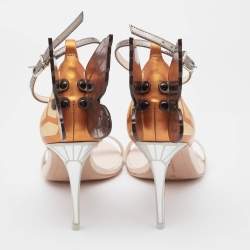 Sophia Webster Multicolor Leather Chiara Butterfly Sandals Size 40