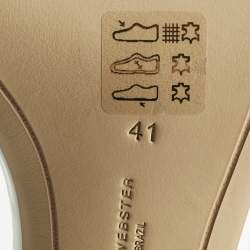 Pre Owned Sophia Webster Multicolor Patent Leather Chiara Butterfly Sandals Size 41