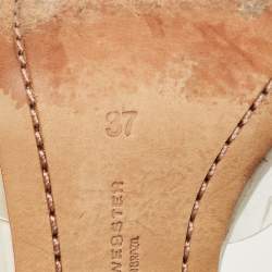 مملوكة مسبقًا Sophia Webster Daria Size 37 Multicolor Leather and PVC Slingback Pumps