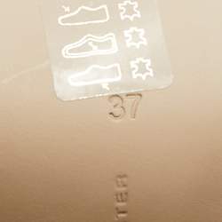 Pre Owned Sophia Webster Metallic Rose Gold Leather Chiara Butterfly Ankle Strap Sandals Size 37