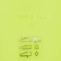 Pre Owned Sophia Webster Multicolor Fabric New Juana Ribbon Espadrille Flats Size 40