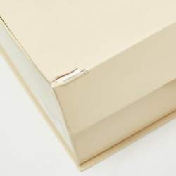 Pre Owned Sophia Webster White/Black Checkered Leather Poppy Sandals Size 35.5