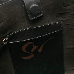 Sophia Webster Black Leather Lasercut Liara Tote