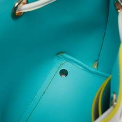 Sophia Webster White Leather Romy Drawstring Bucket Bag