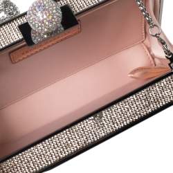 Sophia Webster Multicolor Crystal Embellished Clara Box Clutch