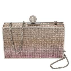 Sophia Webster Multicolor Crystal Embellished Clara Box Clutch