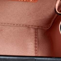Sophia Webster Black Leather Vivi Butterfly Handle Box Clutch