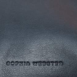 Sophia Webster Black Laser Cut Leather Liara Tote