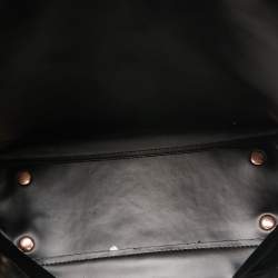 Sophia Webster Black Butterfly Embossed Leather Chain Tote