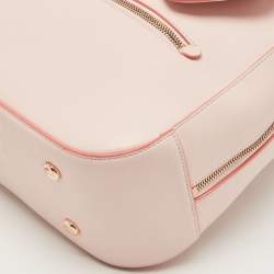Sophia Webster Light Pink Leather Small Kiko Butterfly Backpack