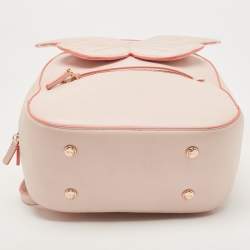 Sophia Webster Light Pink Leather Small Kiko Butterfly Backpack