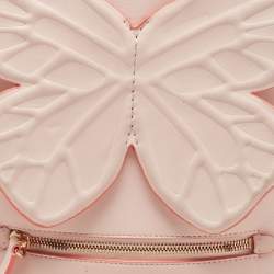 Sophia Webster Light Pink Leather Small Kiko Butterfly Backpack