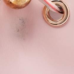 Sophia Webster Pink Leather Romy Drawstring Bucket Bag