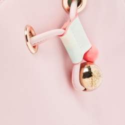 Sophia Webster Pink Leather Romy Drawstring Bucket Bag