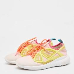 Sophia Webster Multicolor Nylon Lace Up Sneakers Size 38