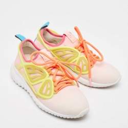 Sophia Webster Multicolor Nylon Lace Up Sneakers Size 38