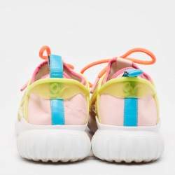 Sophia Webster Multicolor Nylon Lace Up Sneakers Size 38