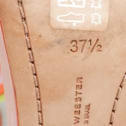 Sophia Webster Multicolor Leather Chiara Ankle Strap Sandals Size 37.5