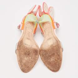 Sophia Webster Multicolor Leather Chiara Ankle Strap Sandals Size 37.5