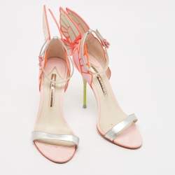 Sophia Webster Multicolor Leather Chiara Ankle Strap Sandals Size 37.5