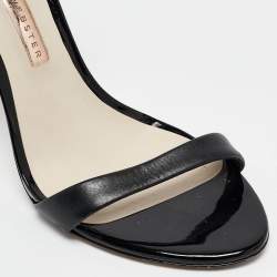 Sophia Webster Multicolor Canvas and Leather Chiara Ankle Strap Sandals Size 39