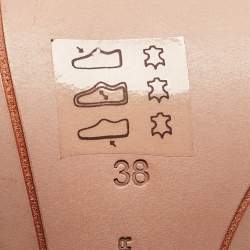 Pre Owned Sophia Webster Black Iridescent Leather Chiara Butterfly Sandals Size 38