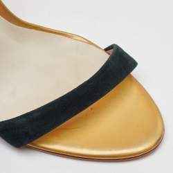 Pre Owned Sophia Webster Multicolor Leather Chiara Ankle Strap Sandals Size 37.5