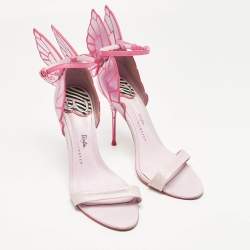 Pre Owned Sophia Webster Multicolor Leather Chiara Ankle Strap Sandals Size 40.5