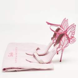 Pre Owned Sophia Webster Multicolor Leather Chiara Ankle Strap Sandals Size 40.5