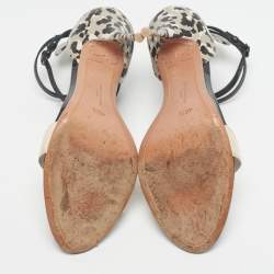 Pre Owned Sophia Webster Multicolor Leather Nicole Ankle Strap Sandals Size 40.5