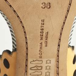 مملوكة مسبقًا صندل صوفيا ويبستر سيور كاحل غليتر ليليكو سويدي أسود مقاس 37