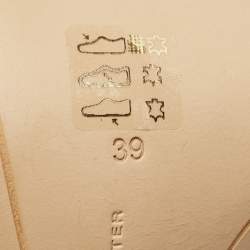 مملوكة مسبقًا Sophia Webster Evangeline Size 39 Tricolor Leather Ankle Strap Sandals