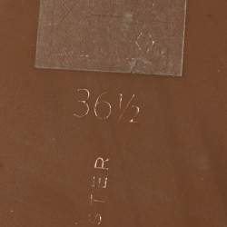 Pre Owned Sophia Webster Riva Size 36.5 Transparent/Black Leather and PVC Wedge Sandals