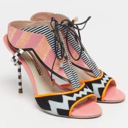 Pre Owned صندل صوفيا ويبستر ريكو جلد متعدد الألوان مقاس 38