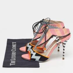 Pre Owned صندل صوفيا ويبستر ريكو جلد متعدد الألوان مقاس 38