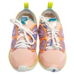 Pre Owned Sophia Webster Multicolor Fabric And Rubber Candyfloss Fly By Sneakers Size 36